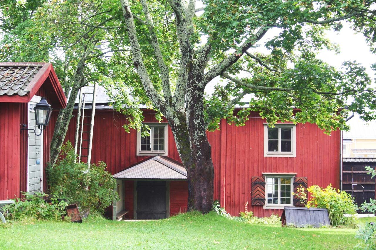 Bild på K.H.Renlunds museum i Karleby – Rooska gården